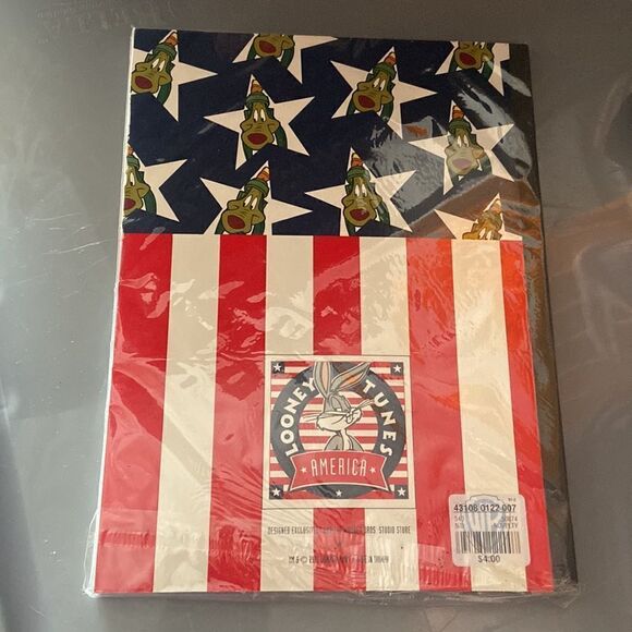 Looney Tunes America Marvin The Martian Note Book Vintage 1995 Warner Brothers - Picture 2 of 4